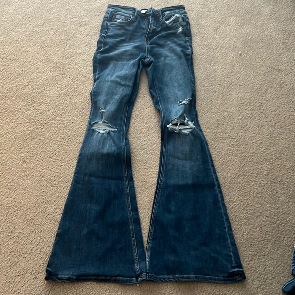 Districted flying monkey Jeans